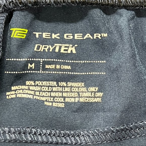 Tek Gear Dry Tek Jogger Track Pants Mens Medium Blue Running Gym - Picture 4 of 7